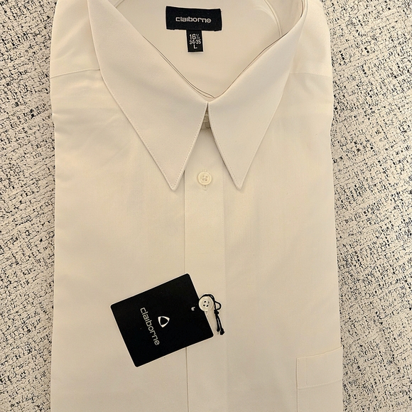 Claiborne Other - Claiborne Men's Cream Dress Shirt